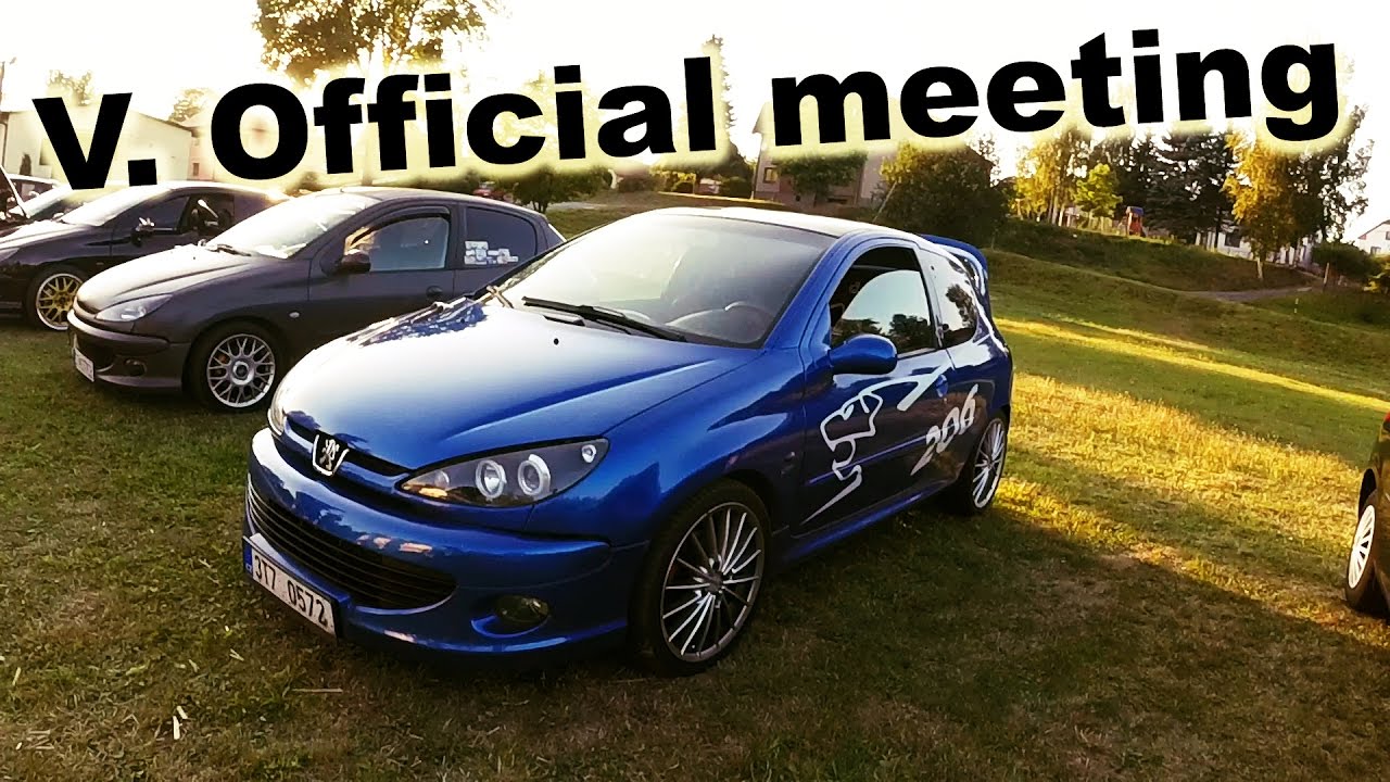 V. Official Peugeot 206 Club Meeting | Czechia | August 2016
