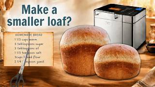 How to Make a Smaller Loaf From Any Bread Machine Recipe