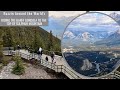 Riding the Banff Gondola to the Top of Sulphur Mountain and Walking the Sulphur Mountain Boardwalk