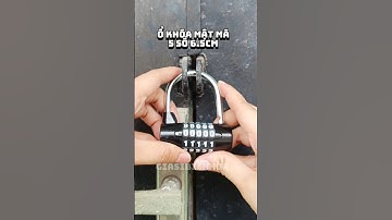 Ổ Khóa Mã Số Gia Đình 5 Số Tiện Lợi 6.5Cm - 9039