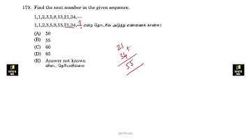 Find the next number in the given sequence 1, 1, 2, 3, 5, 8, 13, 21, 34, ___