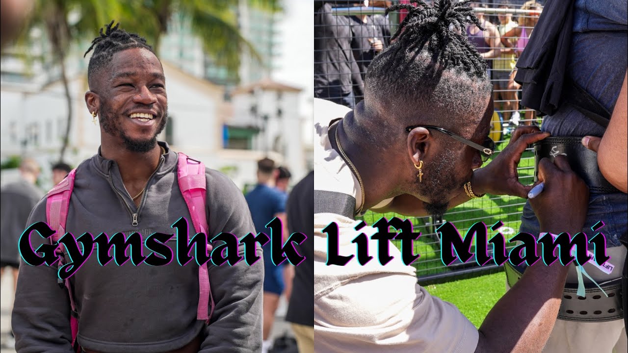 Gymshark Lift Miami| Gymshark Event, Travel Vlog, Lifting In Miami|