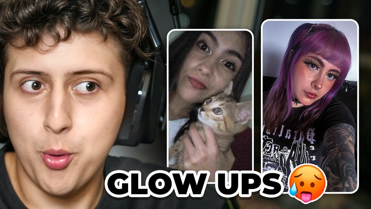 CALIFICANDO GLOW UPS DE MIS SEGUIDORES 🥵