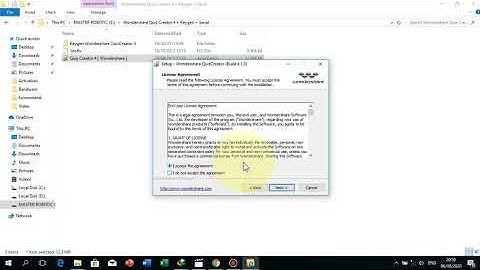 Tutorial Install  Quiz Creator