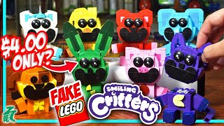 AMAZING Bootleg LEGO Smiling Critters Unbox Review | Poppy Playtime Chapter 3 CatNap BRICKfolk by Zedabyu Creations 19,325 views 2 months ago 8 minutes, 43 seconds