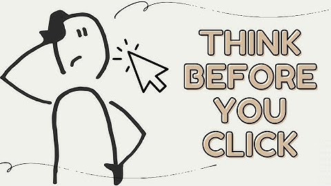 Think Before You Click | Cybersecurity Awareness Animation