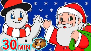 "Beavers Love Christmas" 30 Minute Collection | Catchy Songs & Colorful Videos for Babies & Toddlers