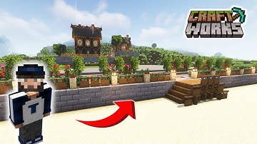 Building a BEAUTIFUL BEACH BOARDWALK in Minecraft - CraftWorks