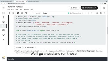 Intro to ML - Random Forests