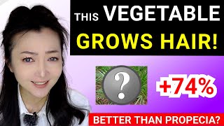 An incredible plant can actually make hair grow much fuller by 74%! Based on scientific research