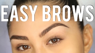 PERFECT EYEBROWS IN 3 STEPS  Eyebrow Tutorial For Beginners | Roxette Arisa