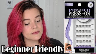 SALON PERFECT PINCHED PRESS ON UNDERLASH EXTENSIONS #tutorial #falselashes