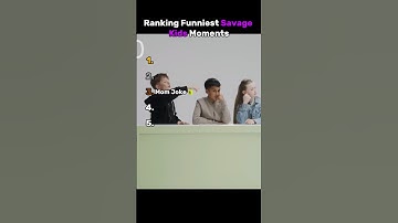 Ranking Funniest Savage Kids Moments❤️ #ranking #tiktok #moments #Savagekids #funnymoments