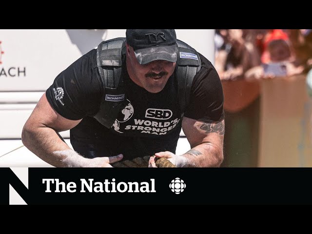 I'm the first Canadian to be named World's Strongest Man. Here's