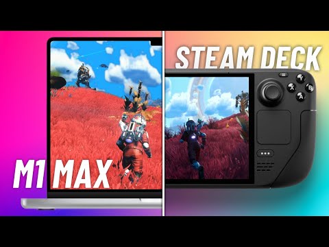 No Man's Sky: Steam Deck vs M1 Max MacBook Pro