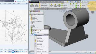 SolidWorks Beginners|Exercise 71|Practice session Tutorial screenshot 2