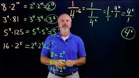 8.EE.A.1 Exponents Part 2      "Lightboard Video"