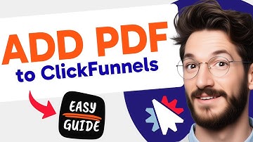 How to ADD PDF to CLICKFUNNELS (Step by Step) 2025