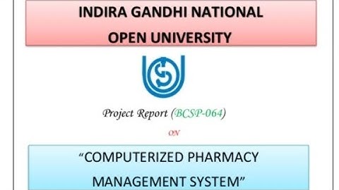 Ignou project kaise banaye | IGNOU project report sample | IGNOU project report  ‎@ignougyani