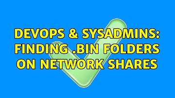 DevOps & SysAdmins: Finding $RECYCLE.BIN folders on network shares (2 Solutions!!)