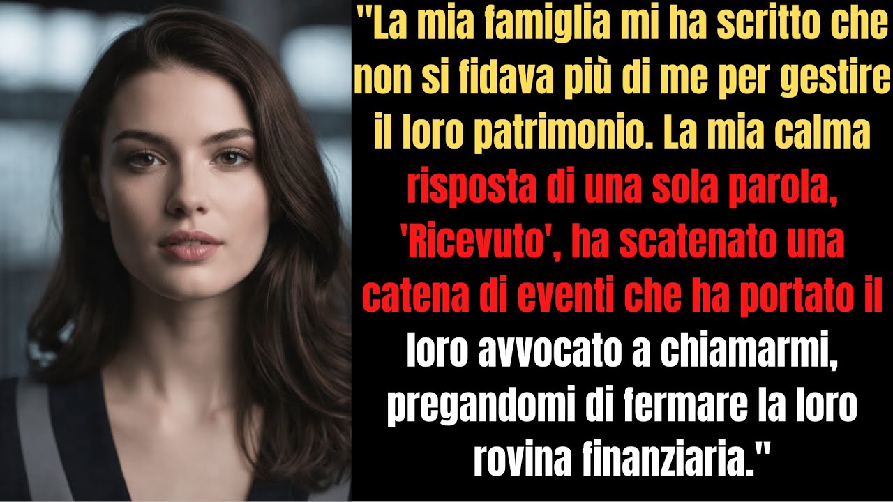 "Non ci fidiamo più di te": Ho risposto con una sola parola e ho distrutto tutta la mia famiglia 💥