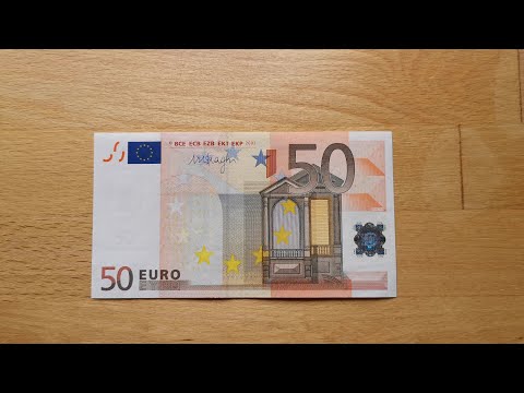   4K 50 Euro Banknote Series 2002