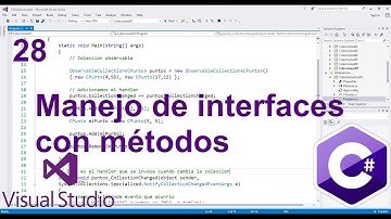 Tutorial C# nivel Avanzado 28 --- Manejo de interfaces con métodos