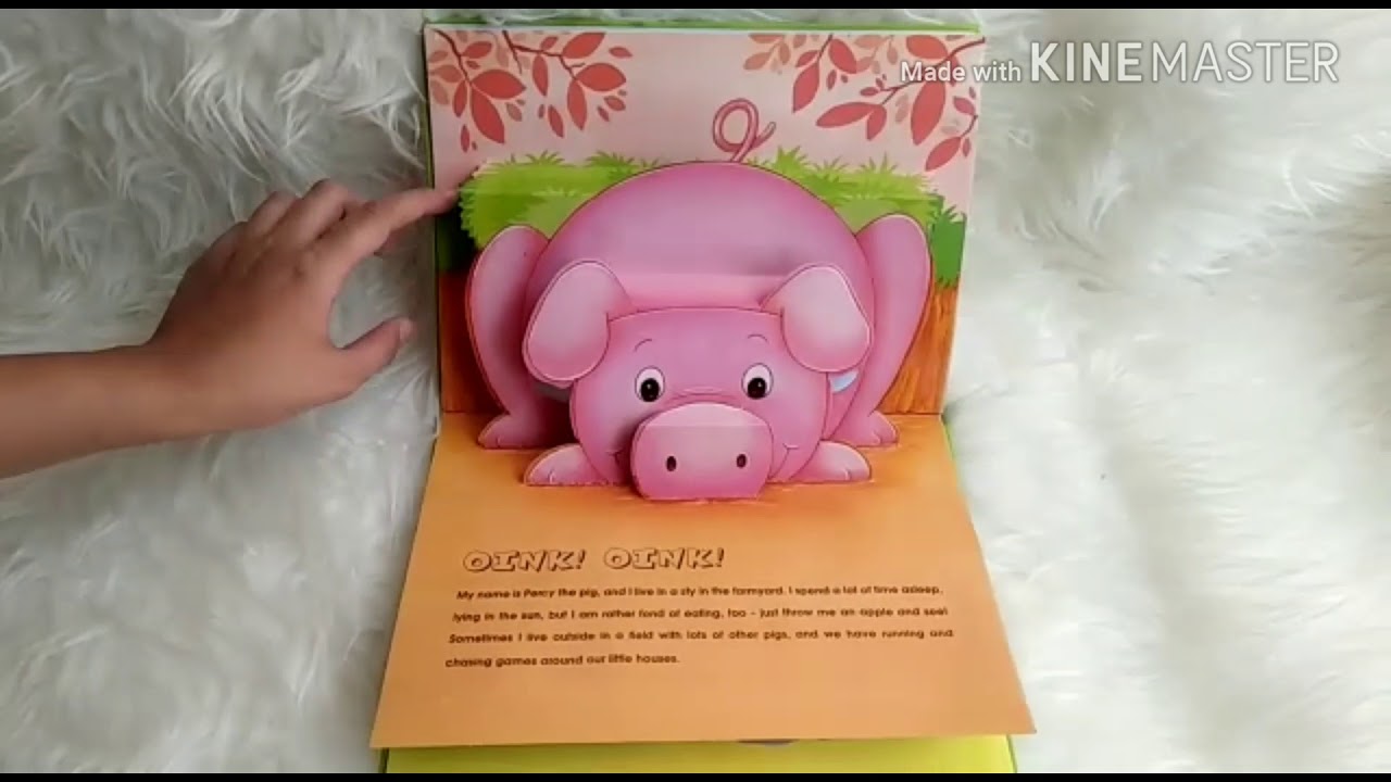 Farm Animals PopUp Book YouTube