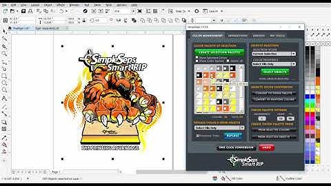 Screen Pringint Halftone RIP SimpleSeps SmartRIP