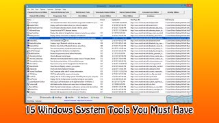 15 Windows System Tools You Must Have