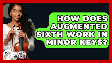 How Does Augmented Sixth Work In Minor Keys? - Classical Serenade