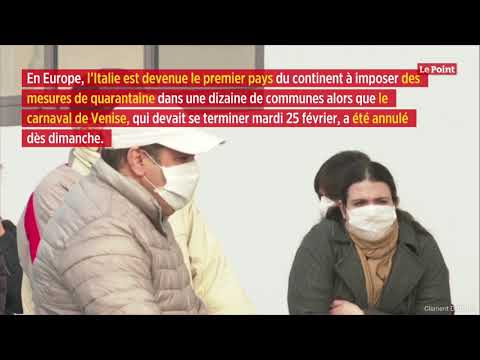 Coronavirus: la contamination s’accélère Coronavirus: la contamination s’accélère