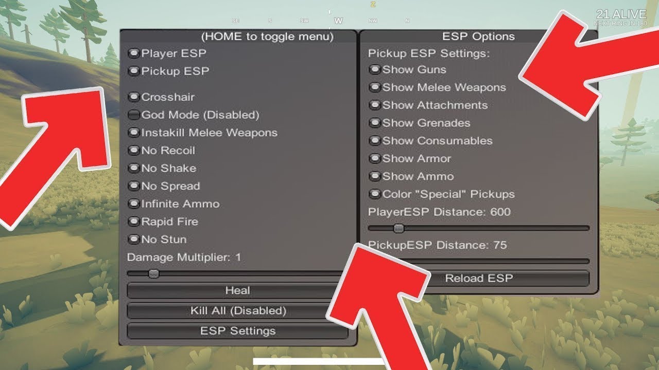 Totally Accurate Battlegrounds Hacks [Esp+Aimobt]
