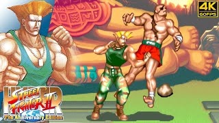 Hyper Street Fighter II - Guile (N) (Arcade / 2003) 4K 60FPS screenshot 4