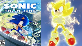 Super Sonic Transformation in SONIC FRONTIERS Collect All CHAOS EMERALD