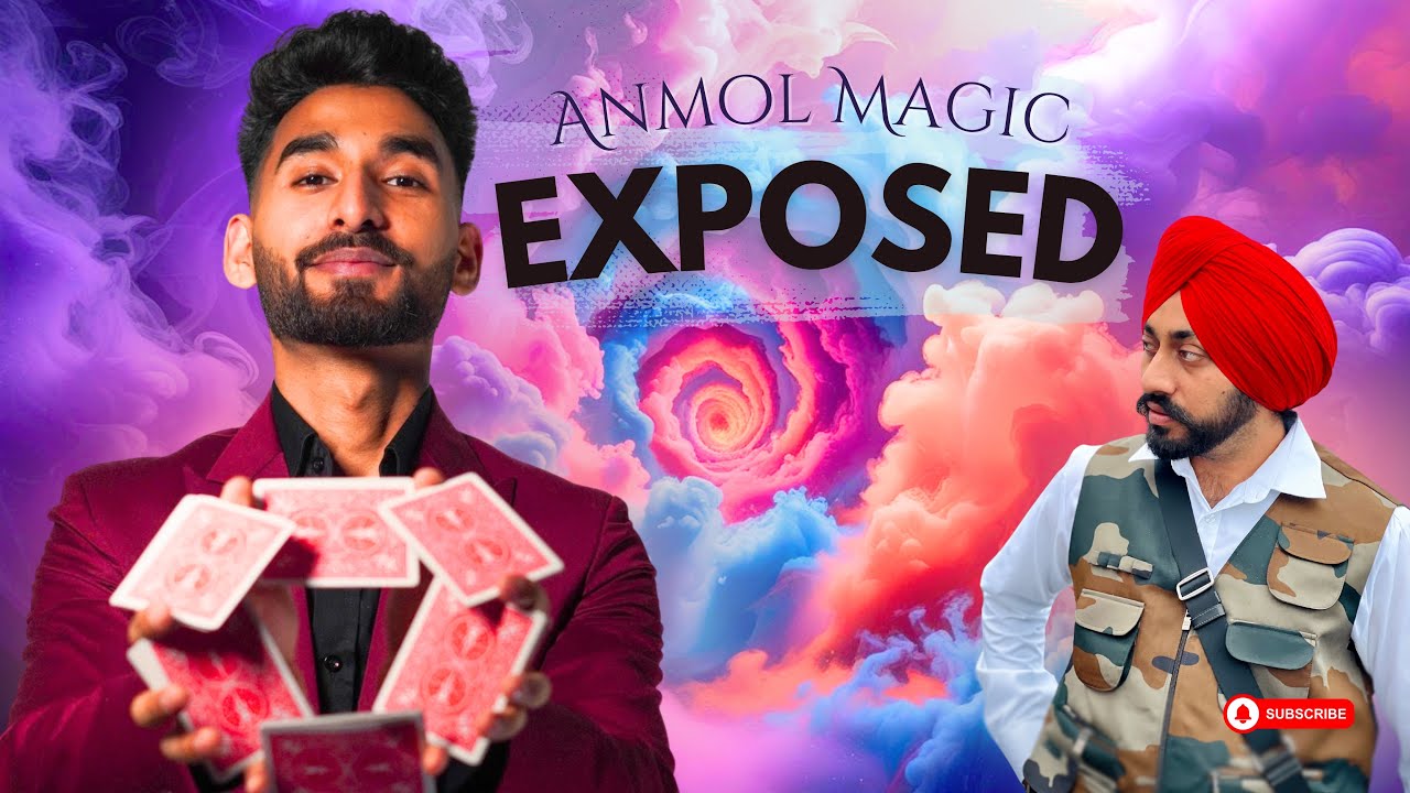 Anmol magic exposed || ਕਿੰਨਾ ਕਿ ਸੱਚ ਦਿਮਾਗ ਪੜਣ ਪਿਛੇ