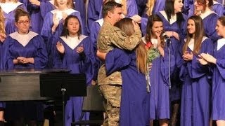 Soldier Surprises Sister in Howell With Heartwarming Reunion
