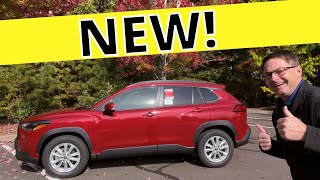 *NEW* 2022 Corolla Cross LE Review  Everything You Should Know!