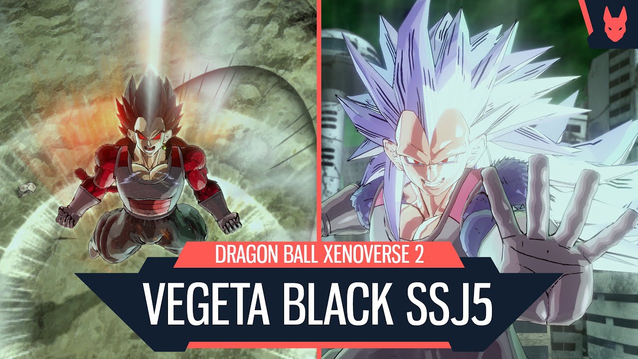 SSJ5 Vegeta NEW LOOK! – Xenoverse Mods