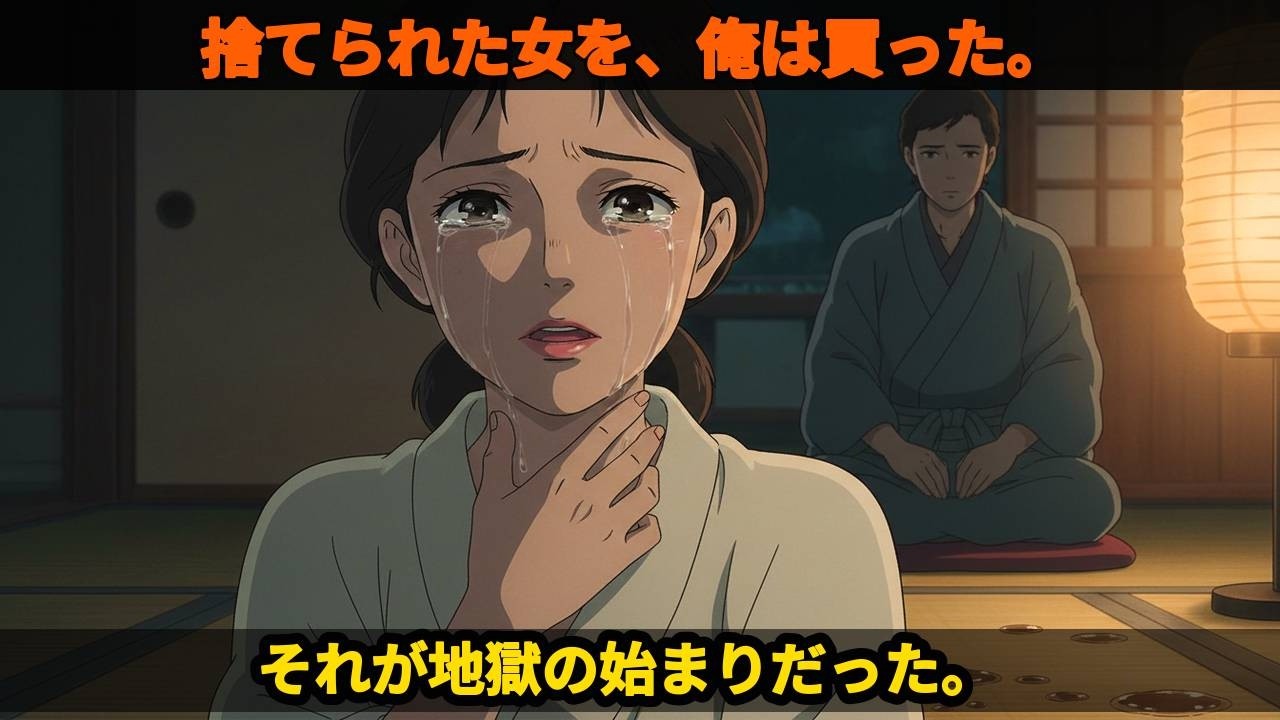【江戸実話風】二文で売られた女――声と視力を奪われ捨てられた彼女を俺は買った｜闇と因果応報の物語