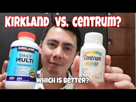 WHICH IS BETTER? CENTRUM OR KIRKLAND SIGNATURE MULTIVITAMINS FOR IMMUNE SYSTEM | REAL TALK REVIEW