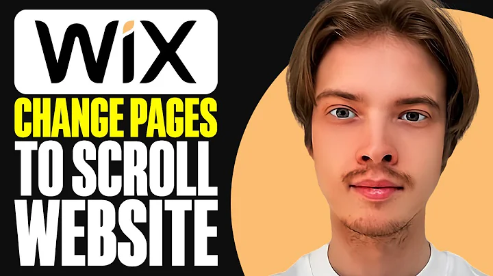 How To Change Pages To Scroll Website Wix (2025)