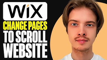 How To Change Pages To Scroll Website Wix (2025)