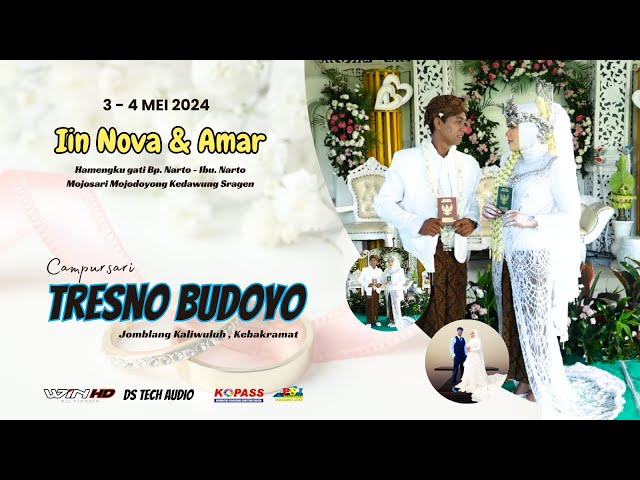 Live Pernikahan IIN NOVA u0026 AMAR - TRESNO BUDOYO || DS TECH AUDIO - Mojosari 3/05/2024 class=
