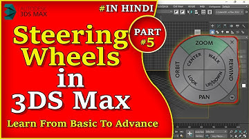 Steering Wheels in 3DS Max || 3DS Max Tutorial In Hindi