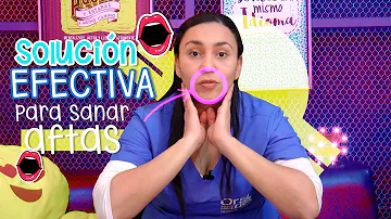 ¿Cómo tratar las aftas en la lengua?