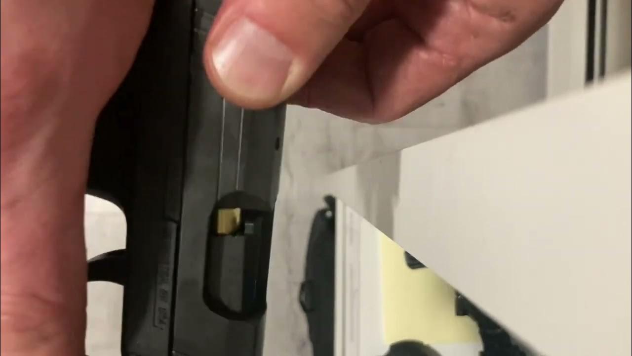 Sig p365 failure to return to battery pt2 youtube