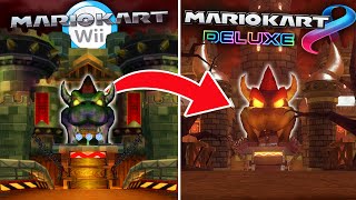 EVERY Bowser's Castle Recreated in Mario Kart 8/Deluxe!