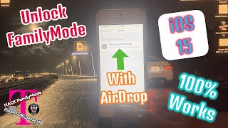 Use AIRDROP to Unlock FamilyMode/Circle 🔓  Parental Controls 👨‍👩‍👧‍👦 screenshot 5