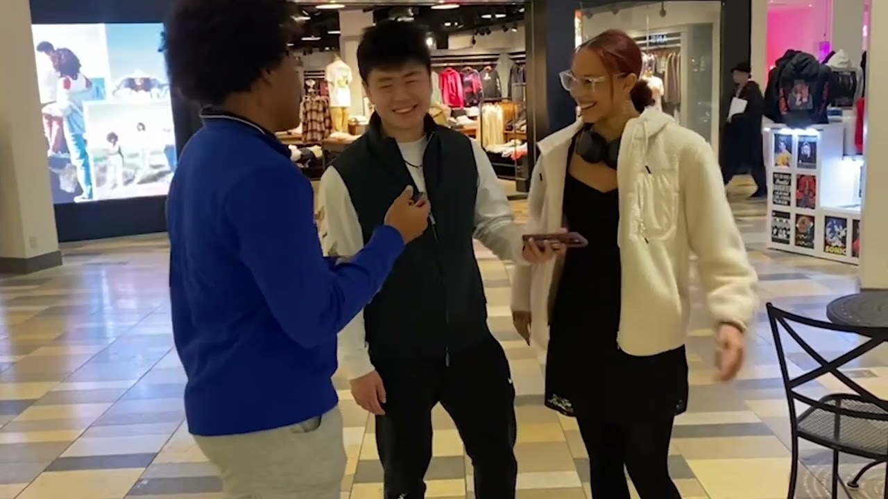 Making Couples Switch Phones On Valentines Day ! Public Interview